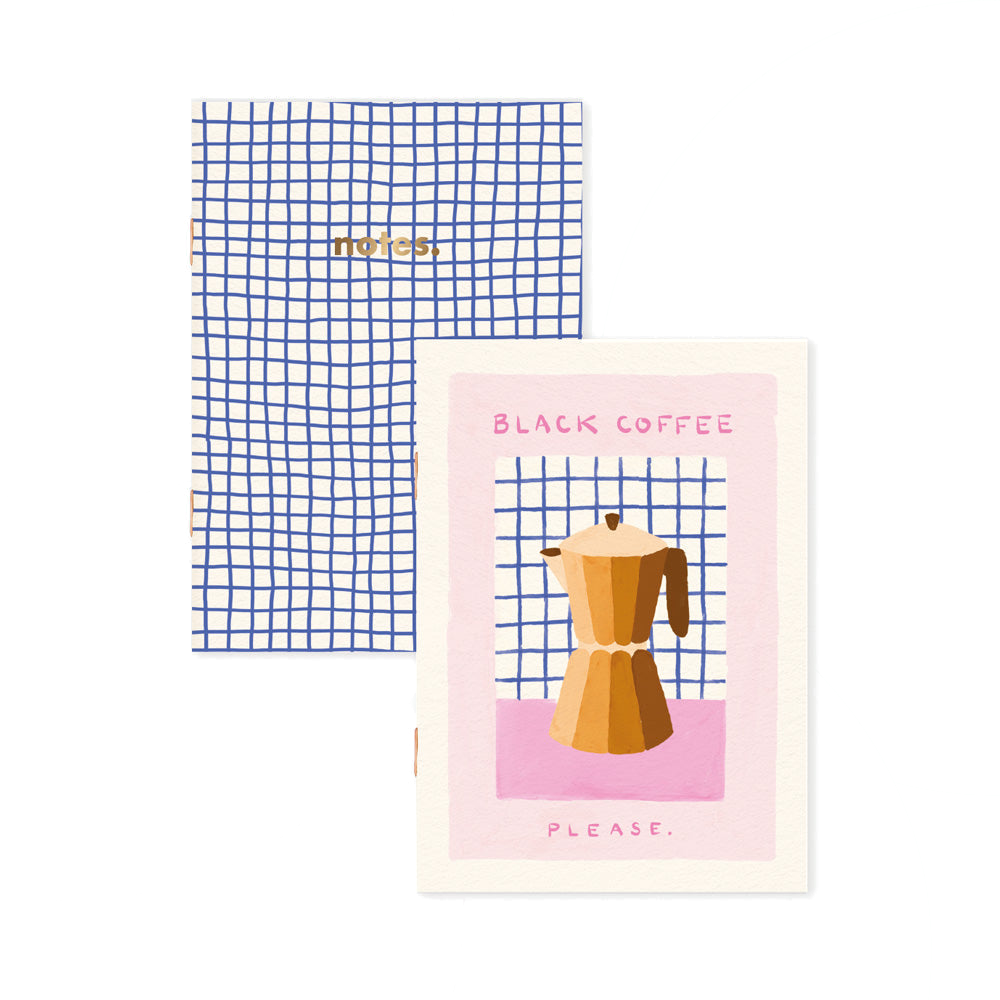 BLACK COFFEE POCKET NOTEBOOKS