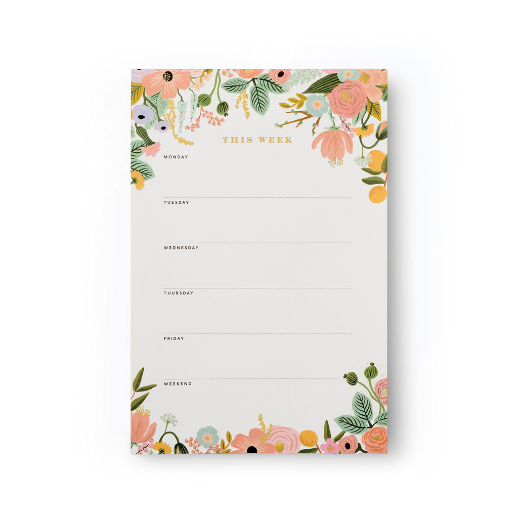 GARDEN PARTY PASTEL MEMO NOTEPAD
