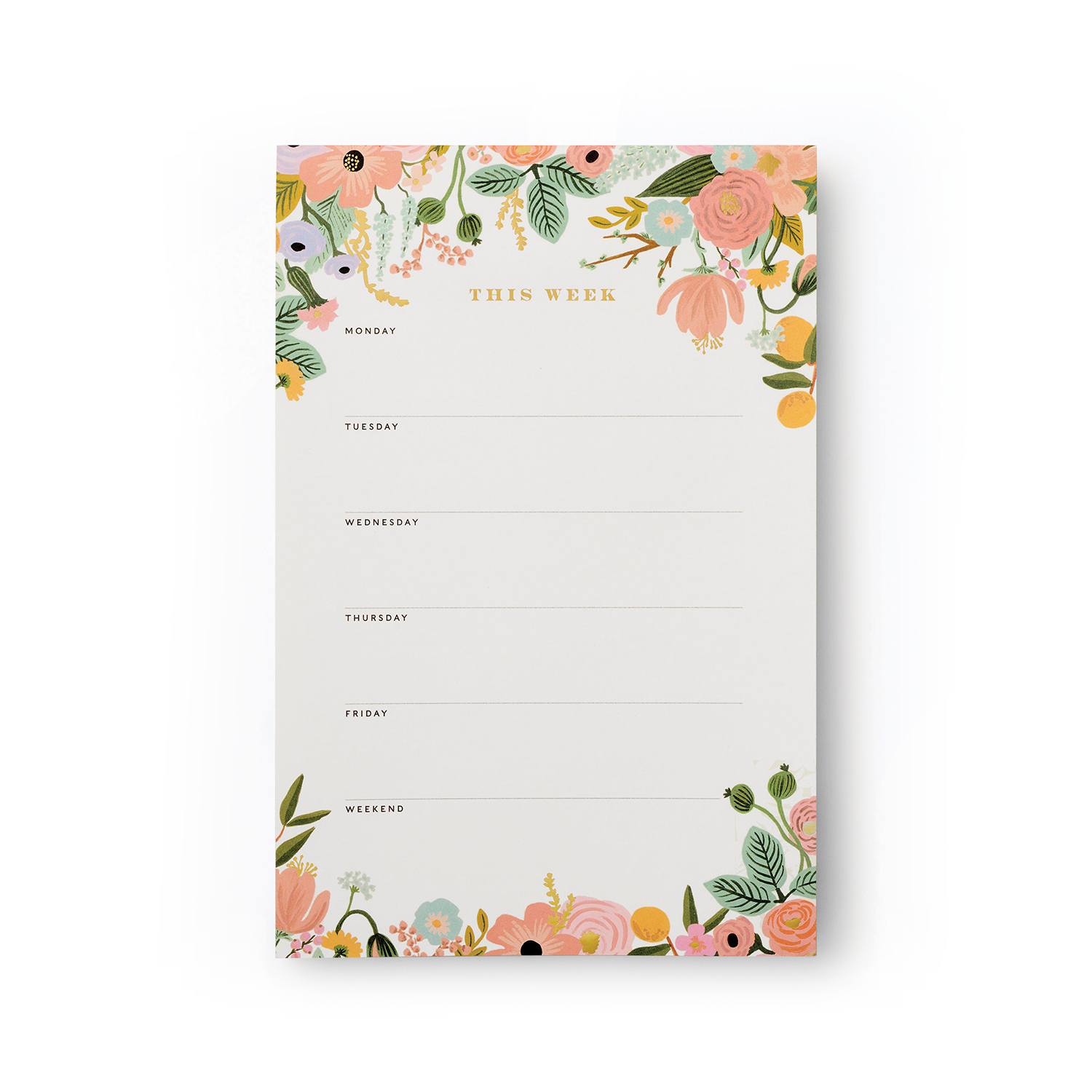 GARDEN PARTY PASTEL MEMO NOTEPAD