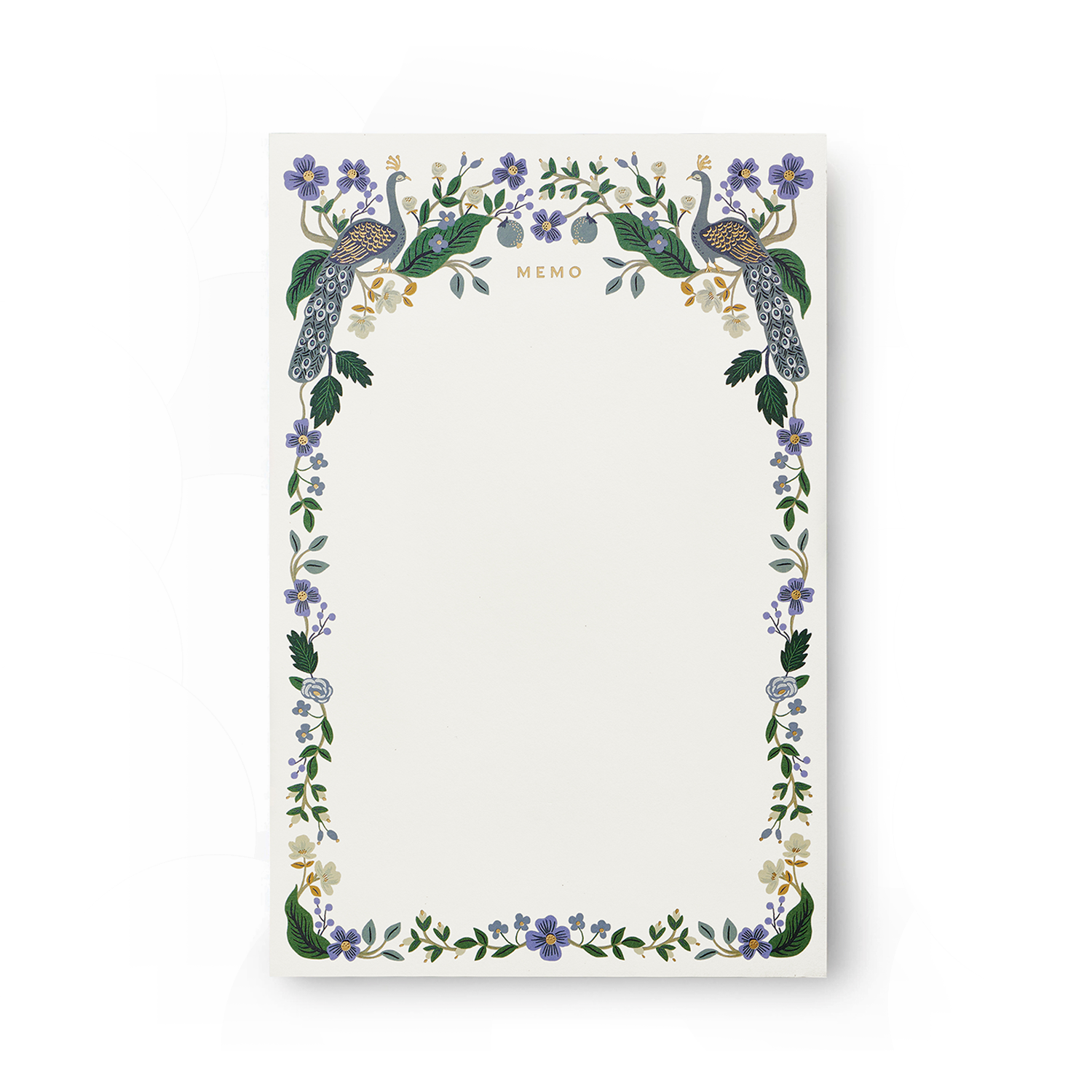 PEACOCK MEMO NOTEPAD