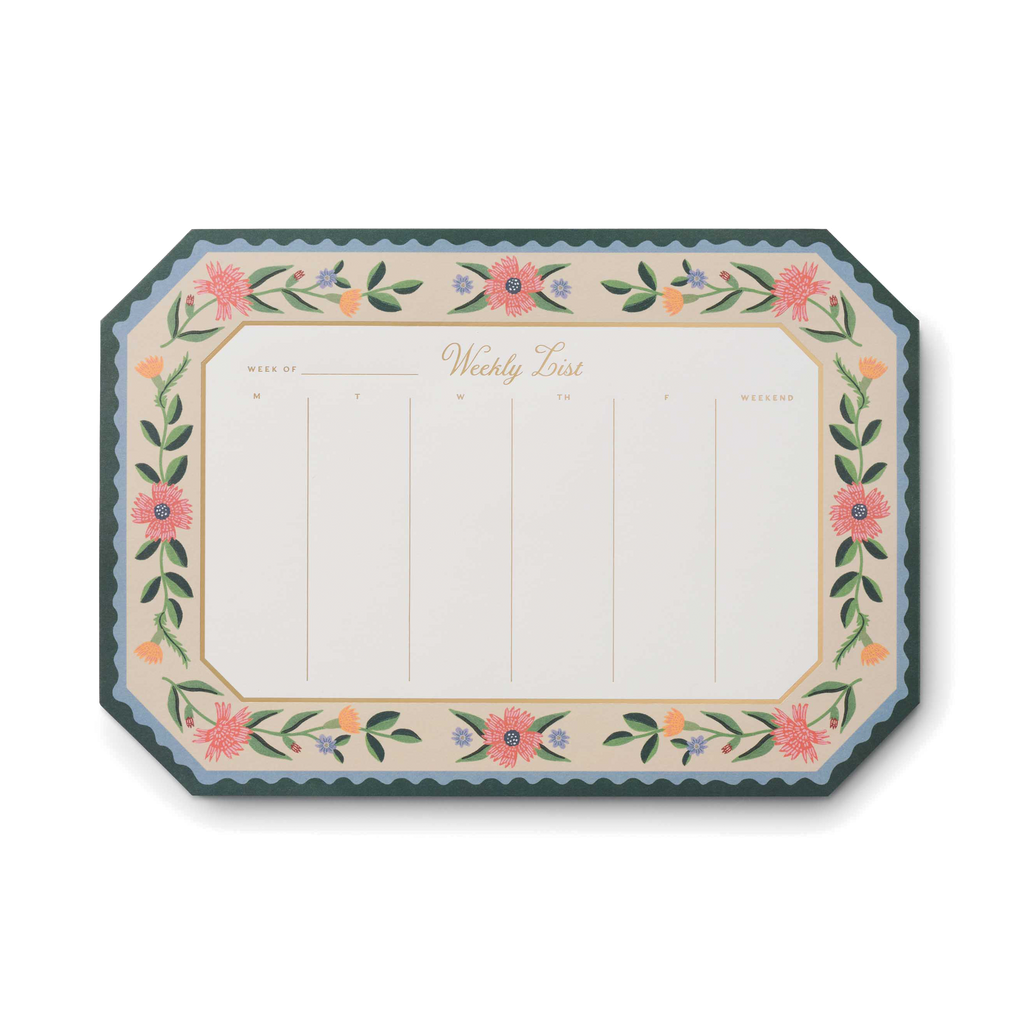 ASTER WEEKLY DESK PAD