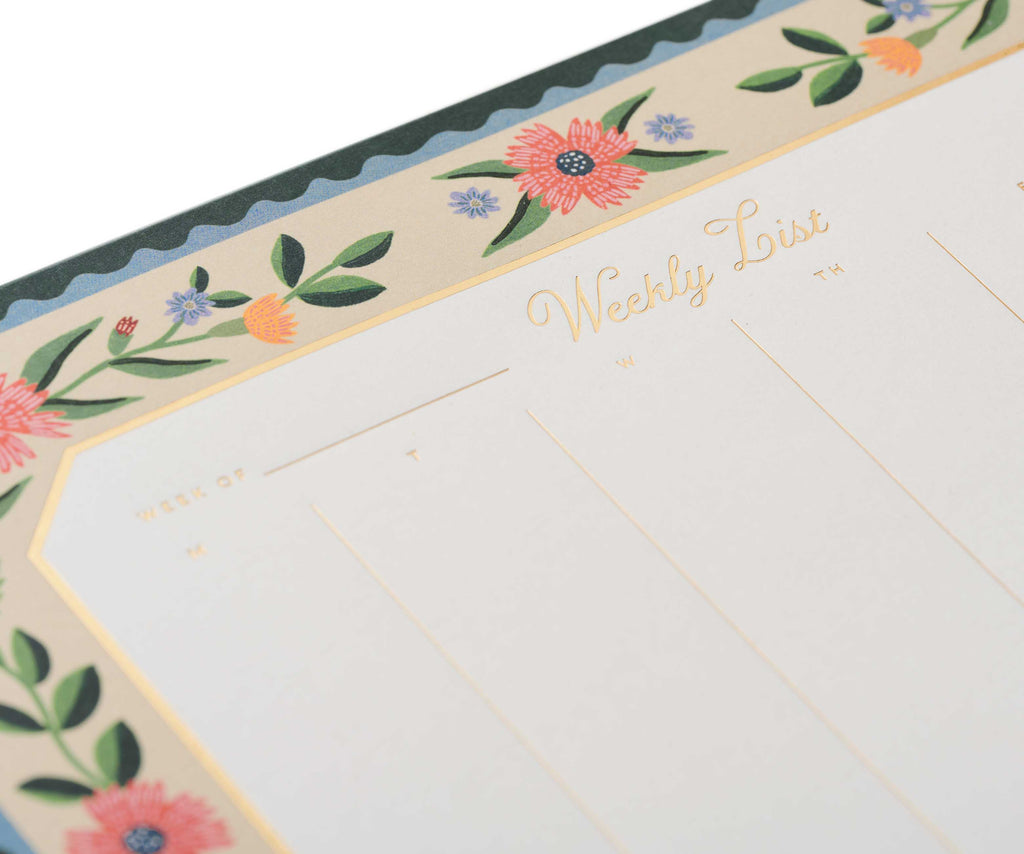ASTER WEEKLY DESK PAD