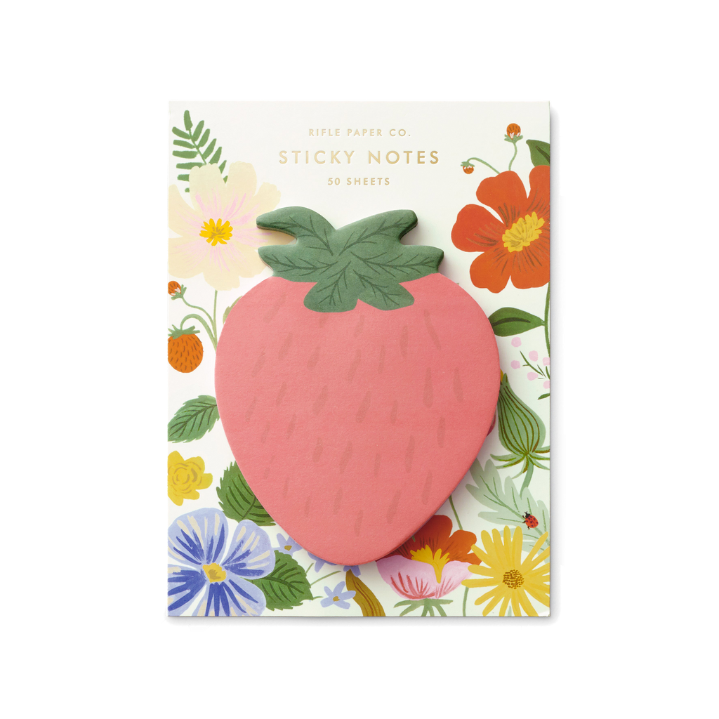 STRAWBERRY STICKY NOTES