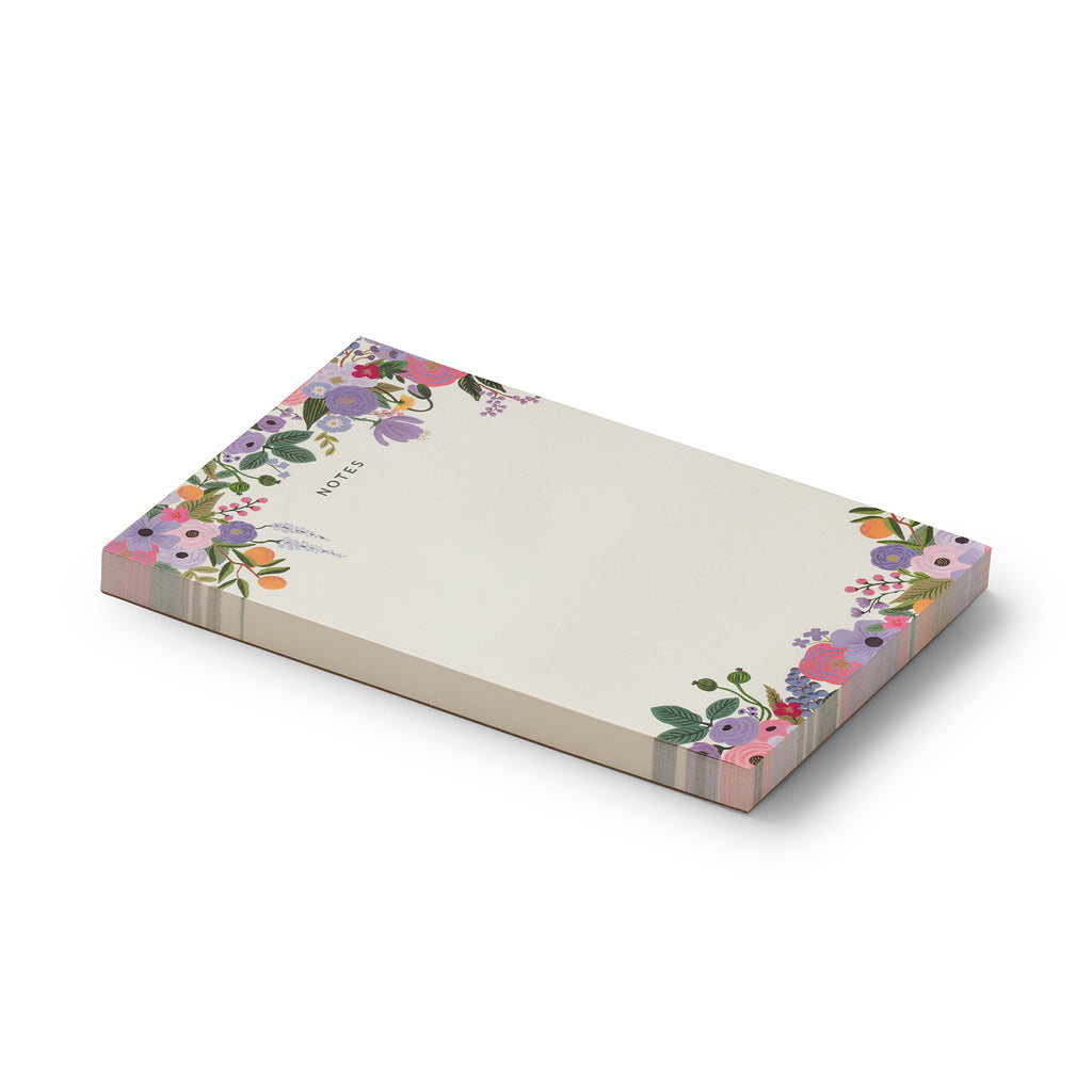 GARDEN PARTY VIOLET NOTEPAD