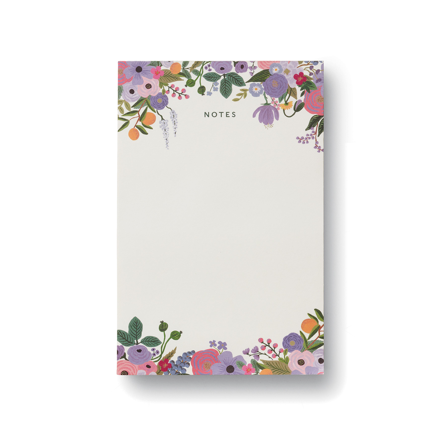 GARDEN PARTY VIOLET NOTEPAD