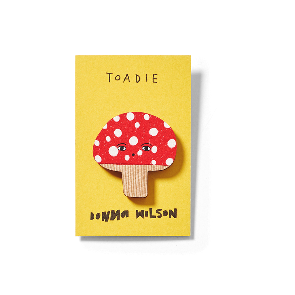 TOADIE PIN BADGE