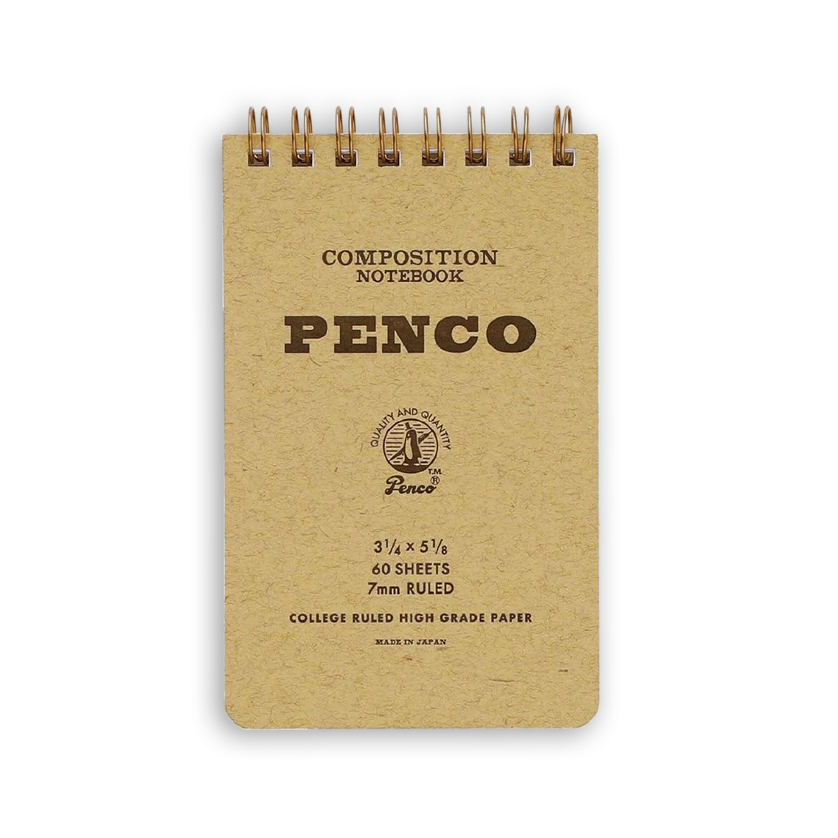NATURAL PENCO COIL NOTEPAD