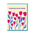 PINK TULIPS CONGRATULATIONS