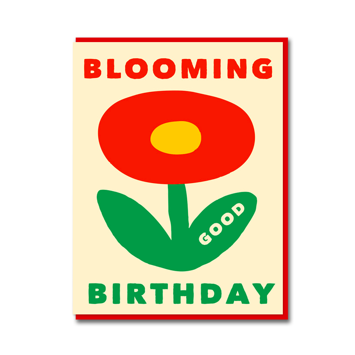 RED POPPY BLOOMING GOOD