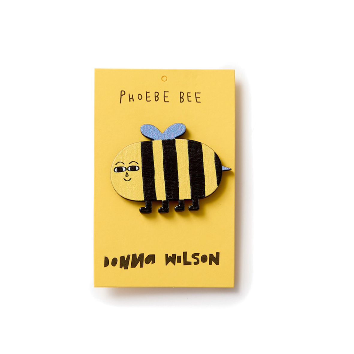 PHOEBE BEE PIN BADGE