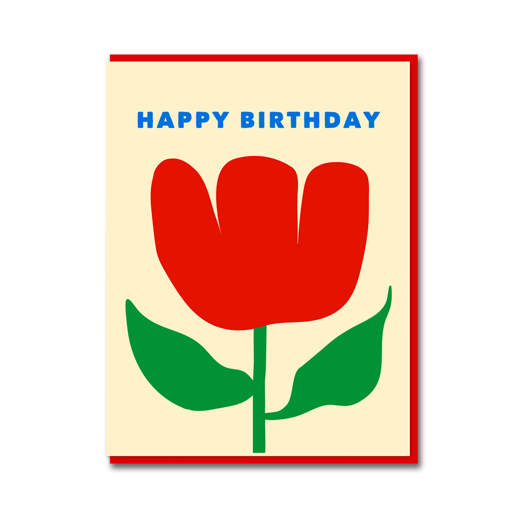 RED TULIP BIRTHDAY
