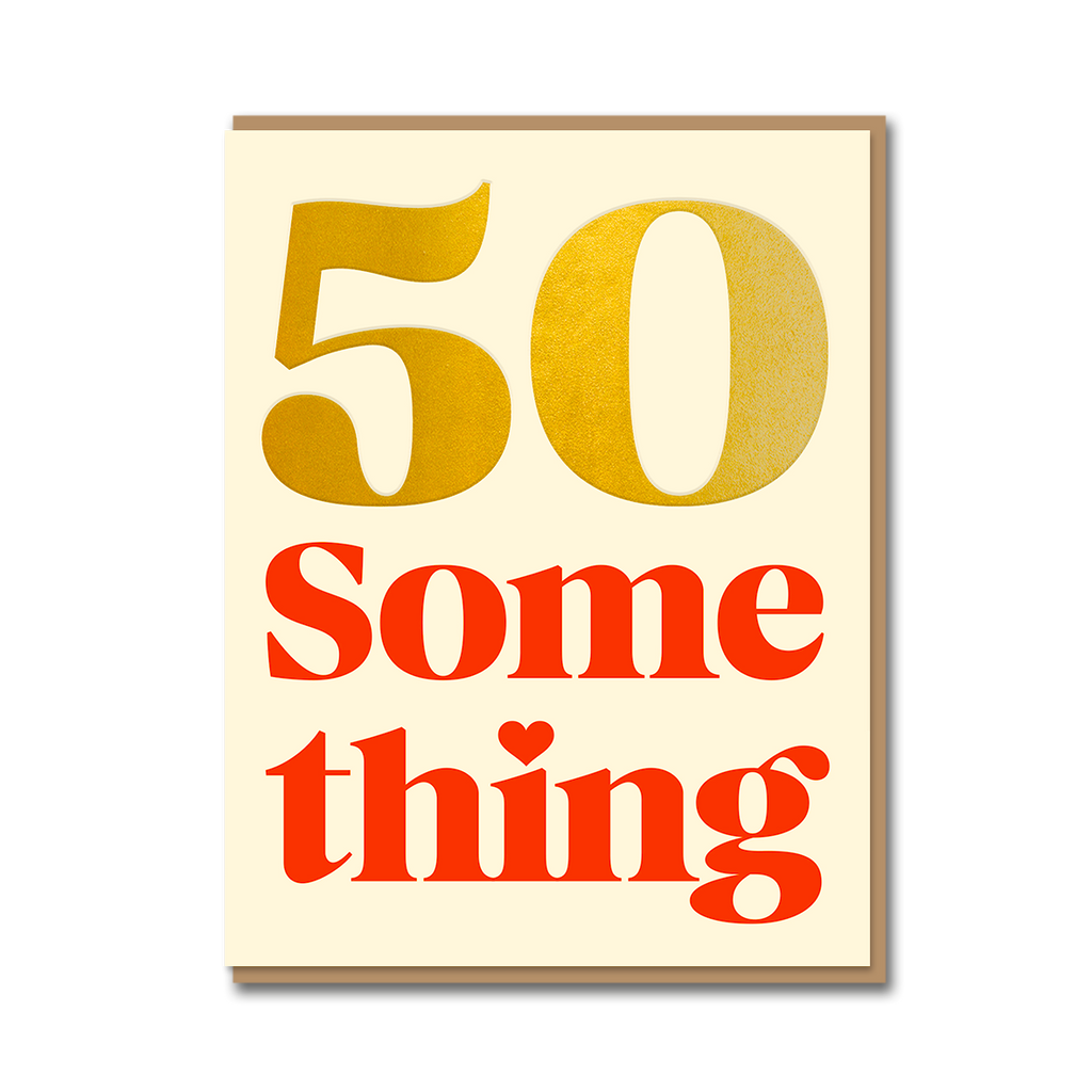 SERIF: 50 SOMETHING