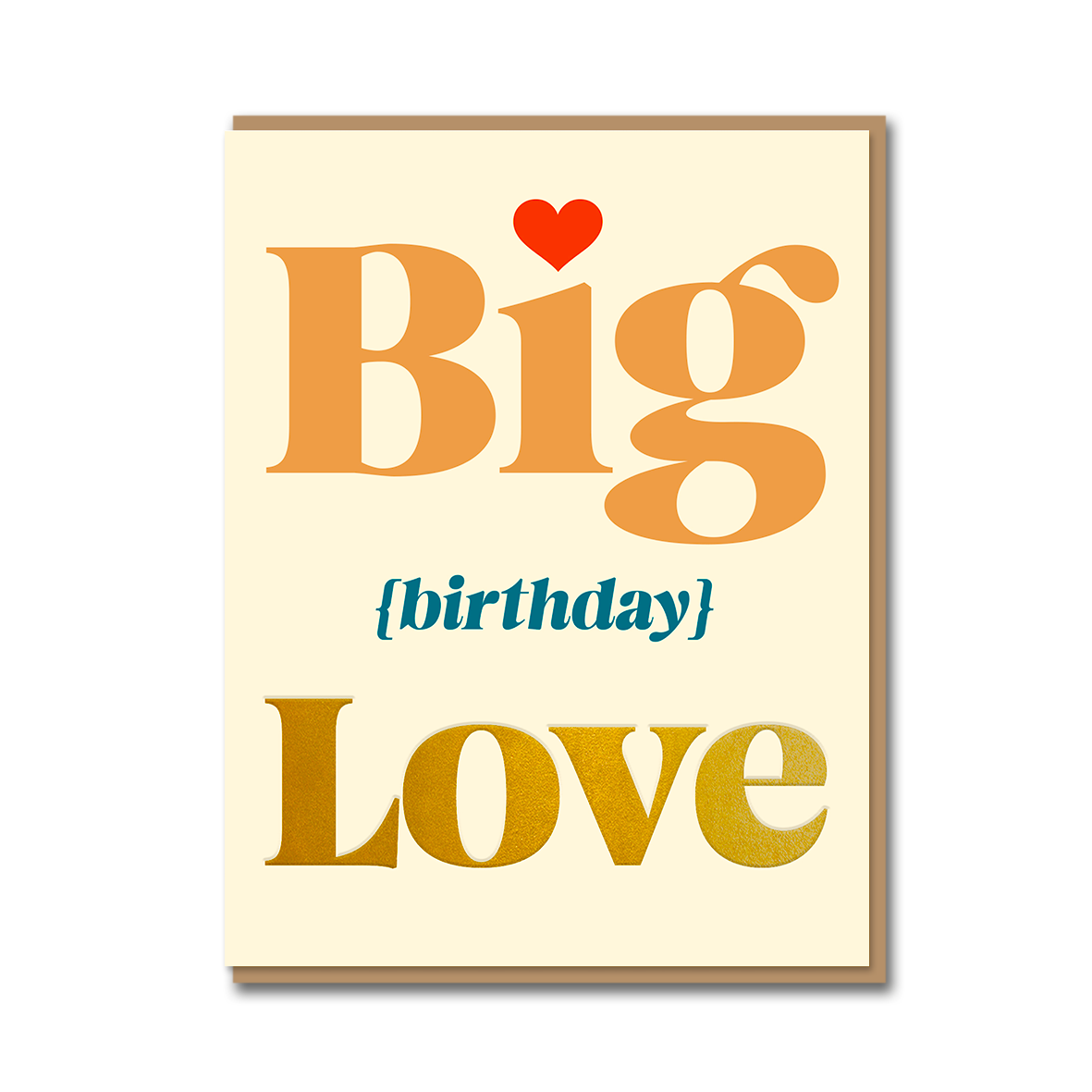 SERIF: BIG BIRTHDAY LOVE