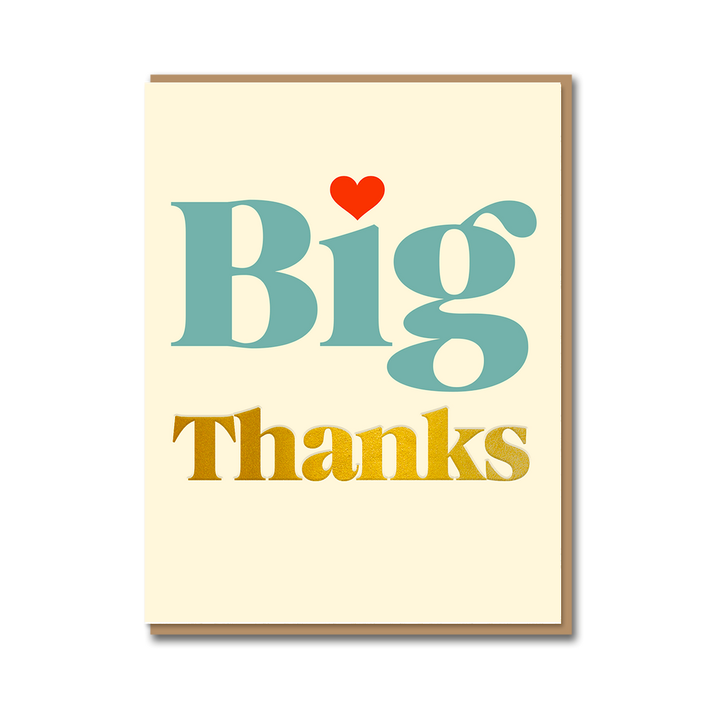 SERIF: BIG THANKS