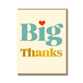 SERIF: BIG THANKS