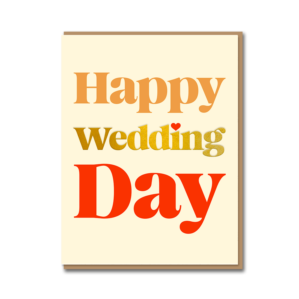 SERIF: HAPPY WEDDING DAY