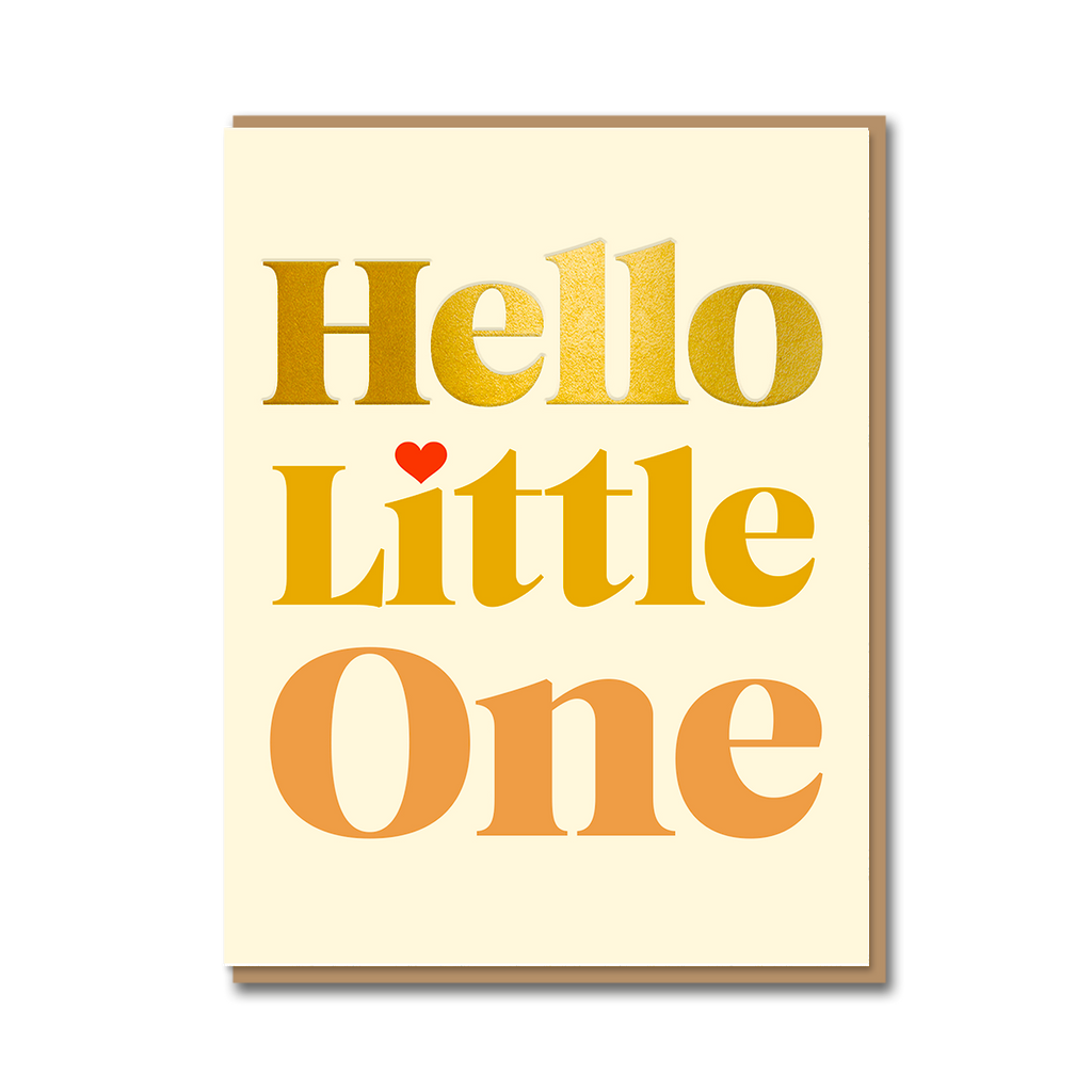 SERIF: HELLO LITTLE ONE