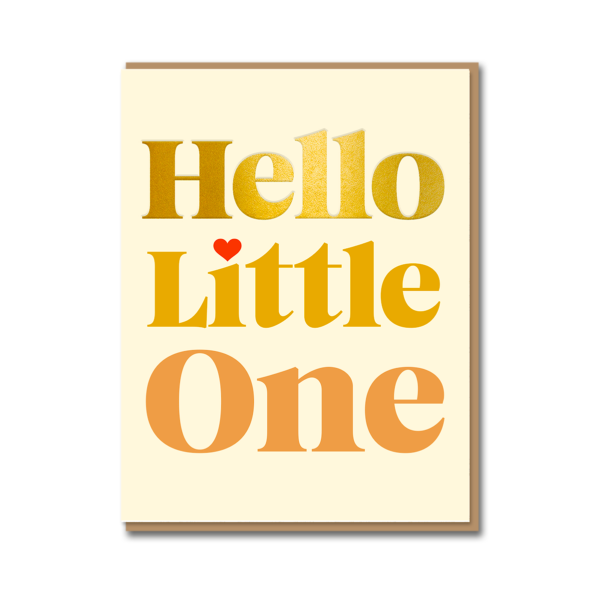 SERIF: HELLO LITTLE ONE