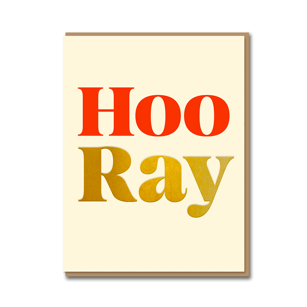SERIF: HOO-RAY
