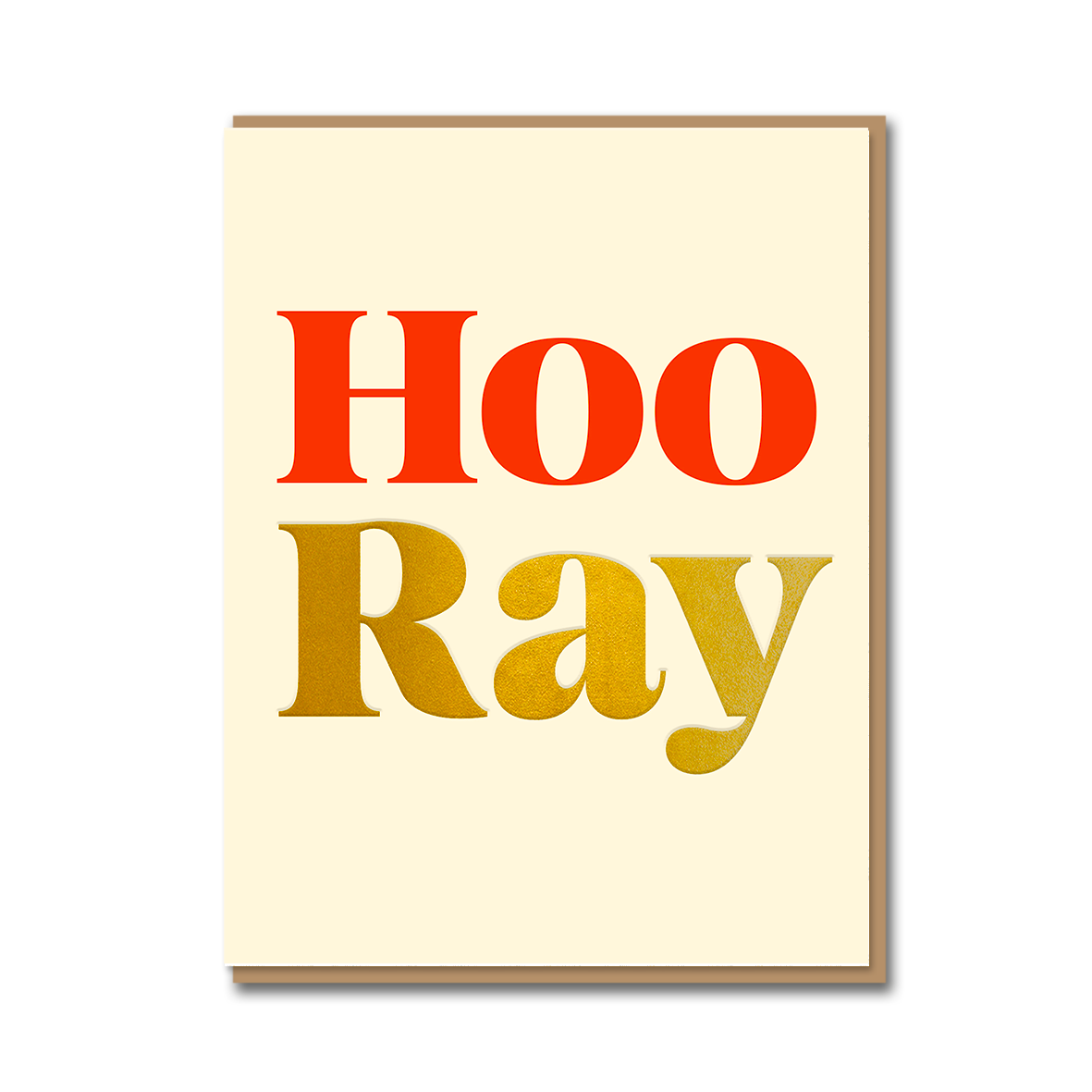 SERIF: HOO-RAY