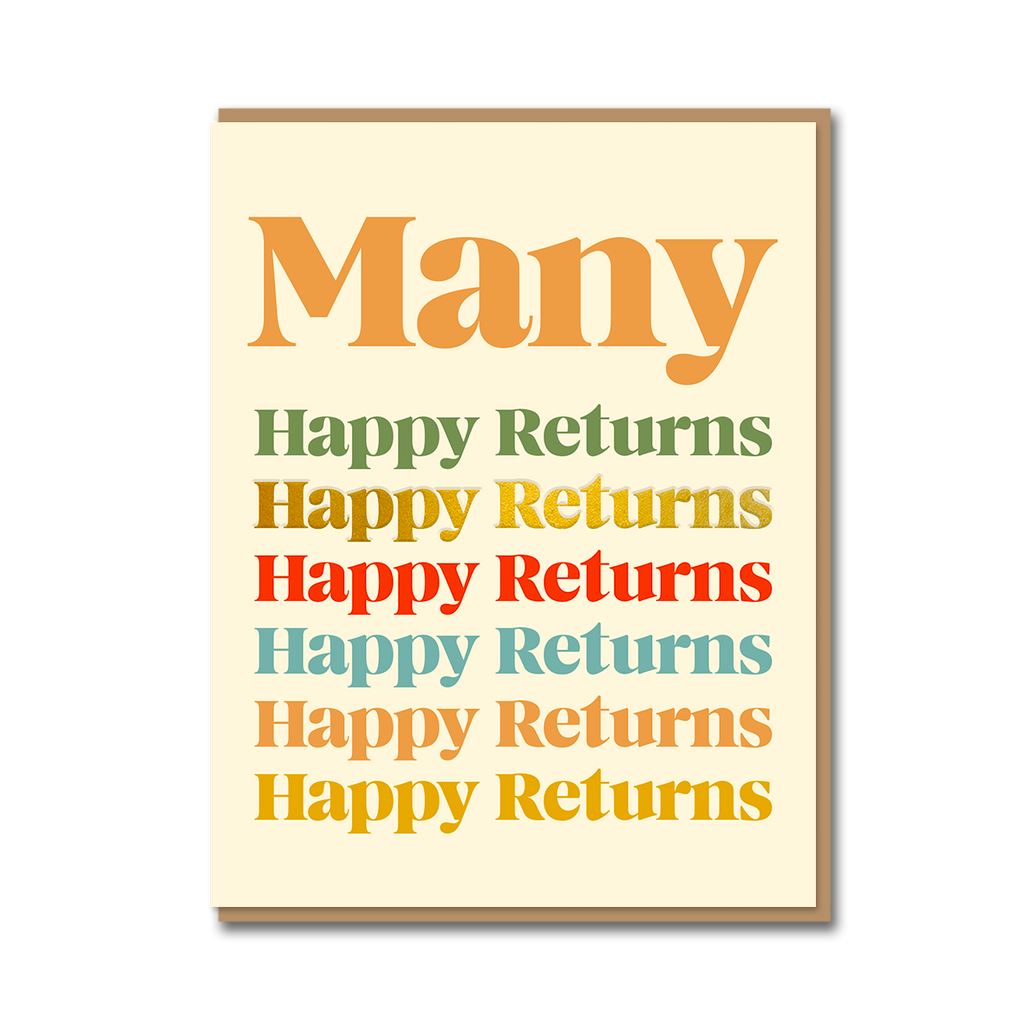 SERIF: MANY HAPPY RETURNS