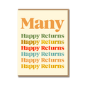SERIF: MANY HAPPY RETURNS