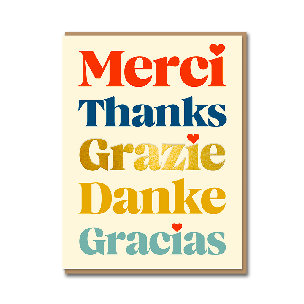SERIF: MERCI,THANKS, GRACIAS