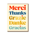 SERIF: MERCI,THANKS, GRACIAS