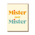 SERIF: MISTER & MISTER