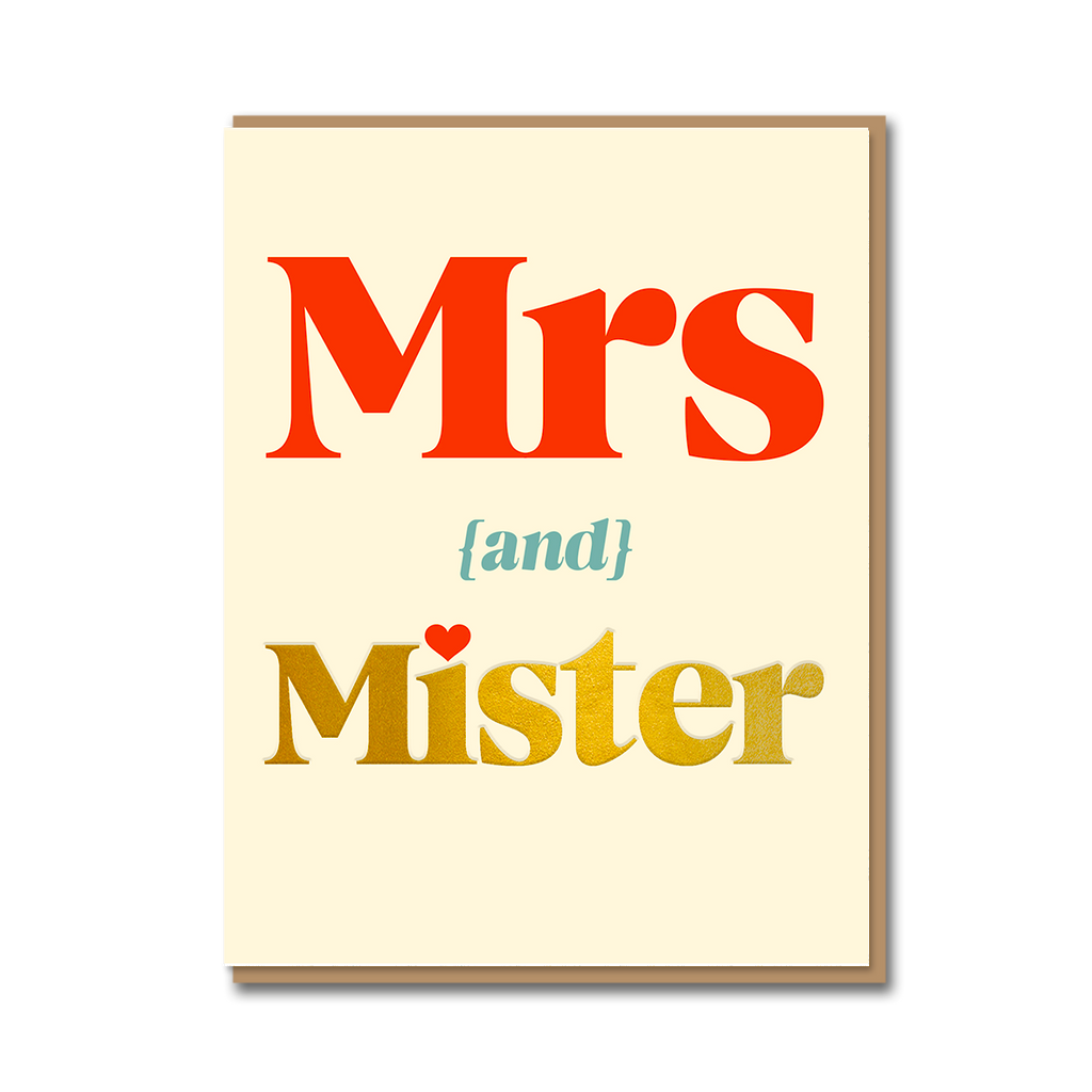 SERIF: MRS & MISTER