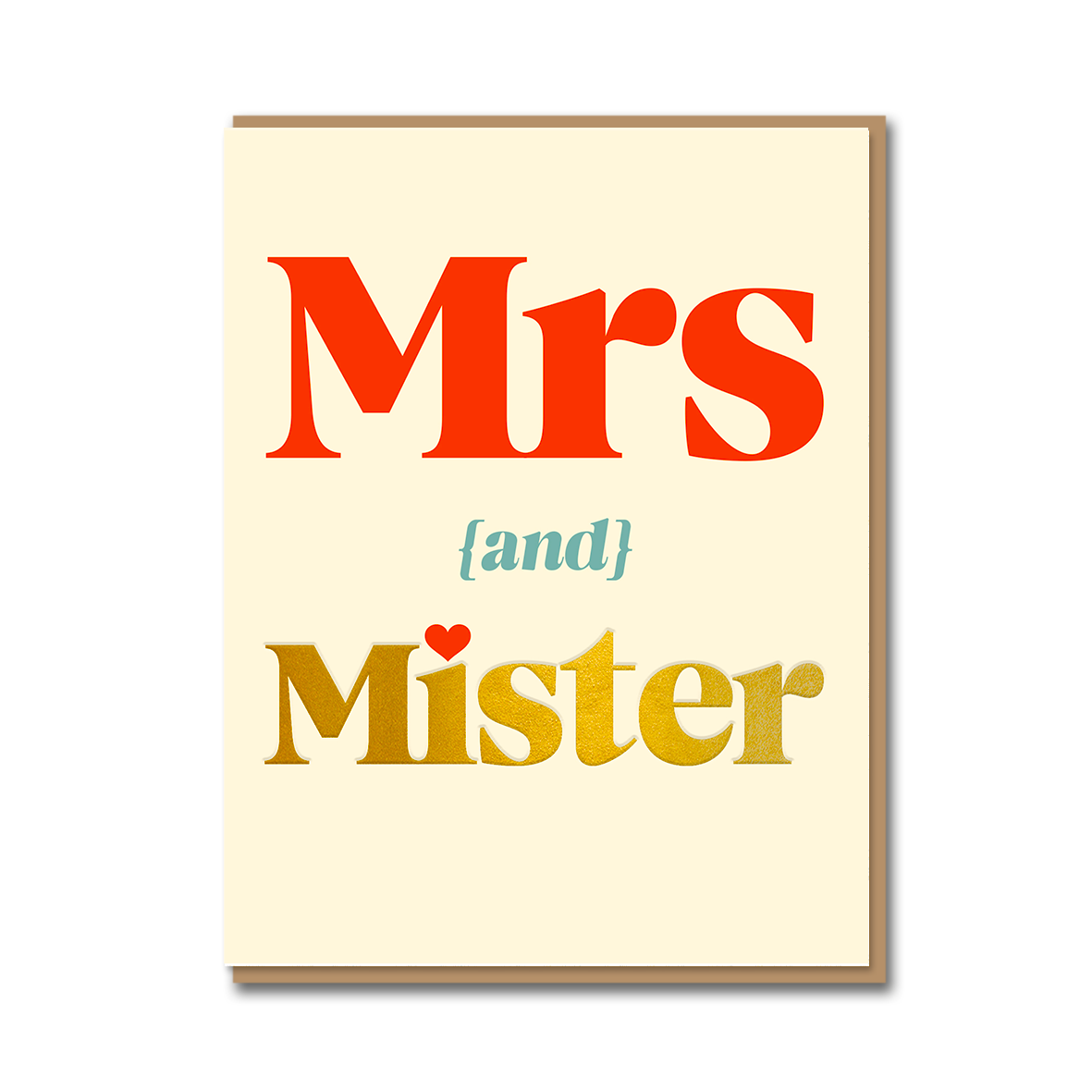SERIF: MRS & MISTER