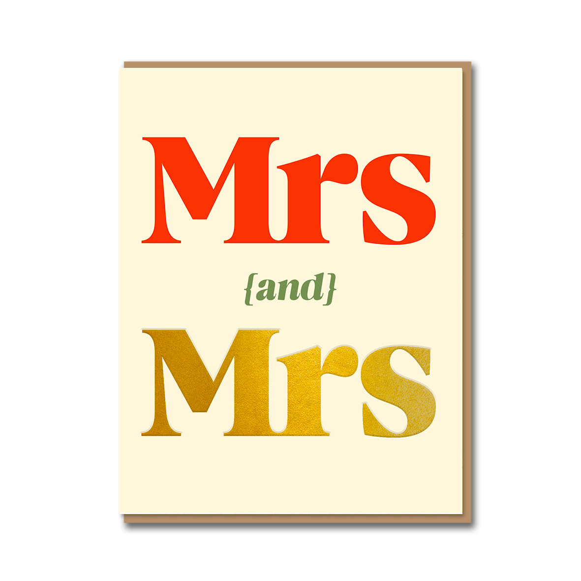 SERIF: MRS & MRS