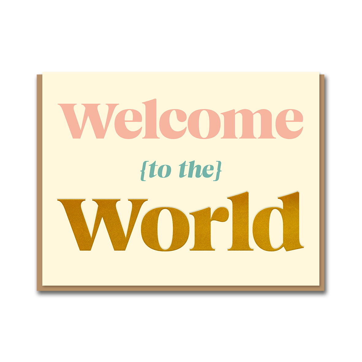 SERIF: WELCOME TO THE WORLD