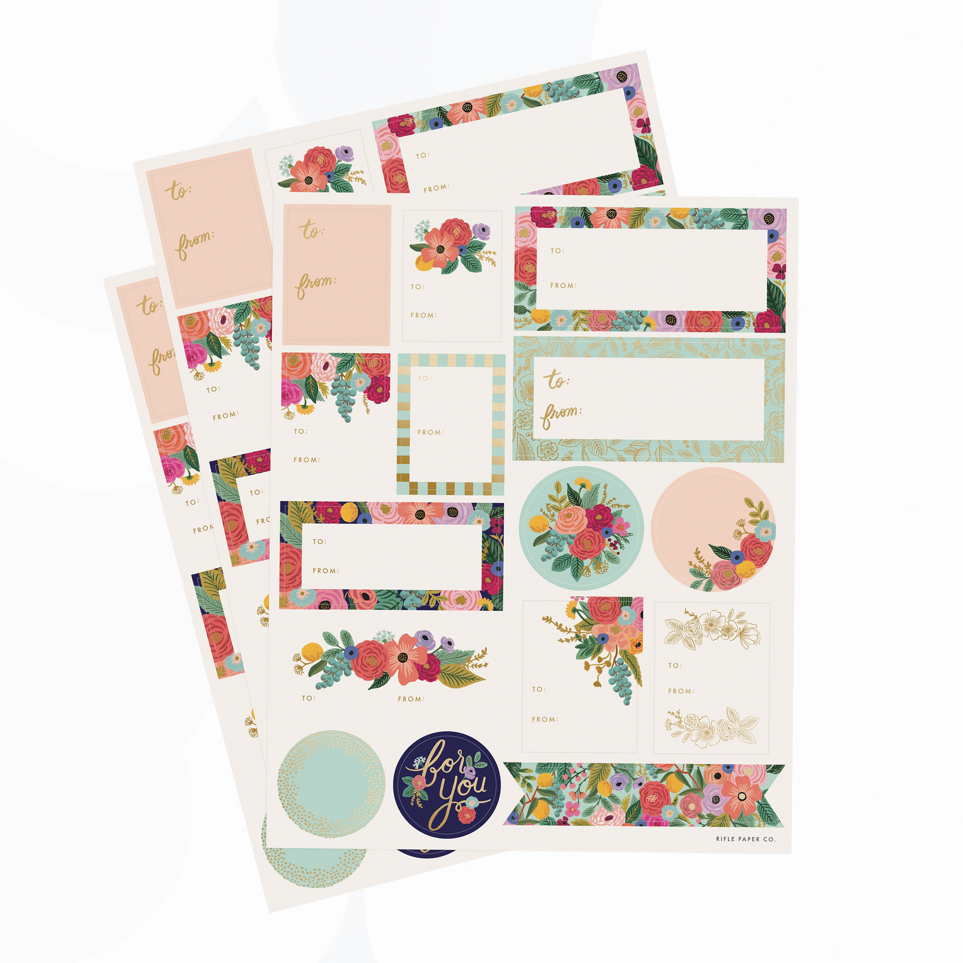 GARDEN PARTY STICKERS & LABELS