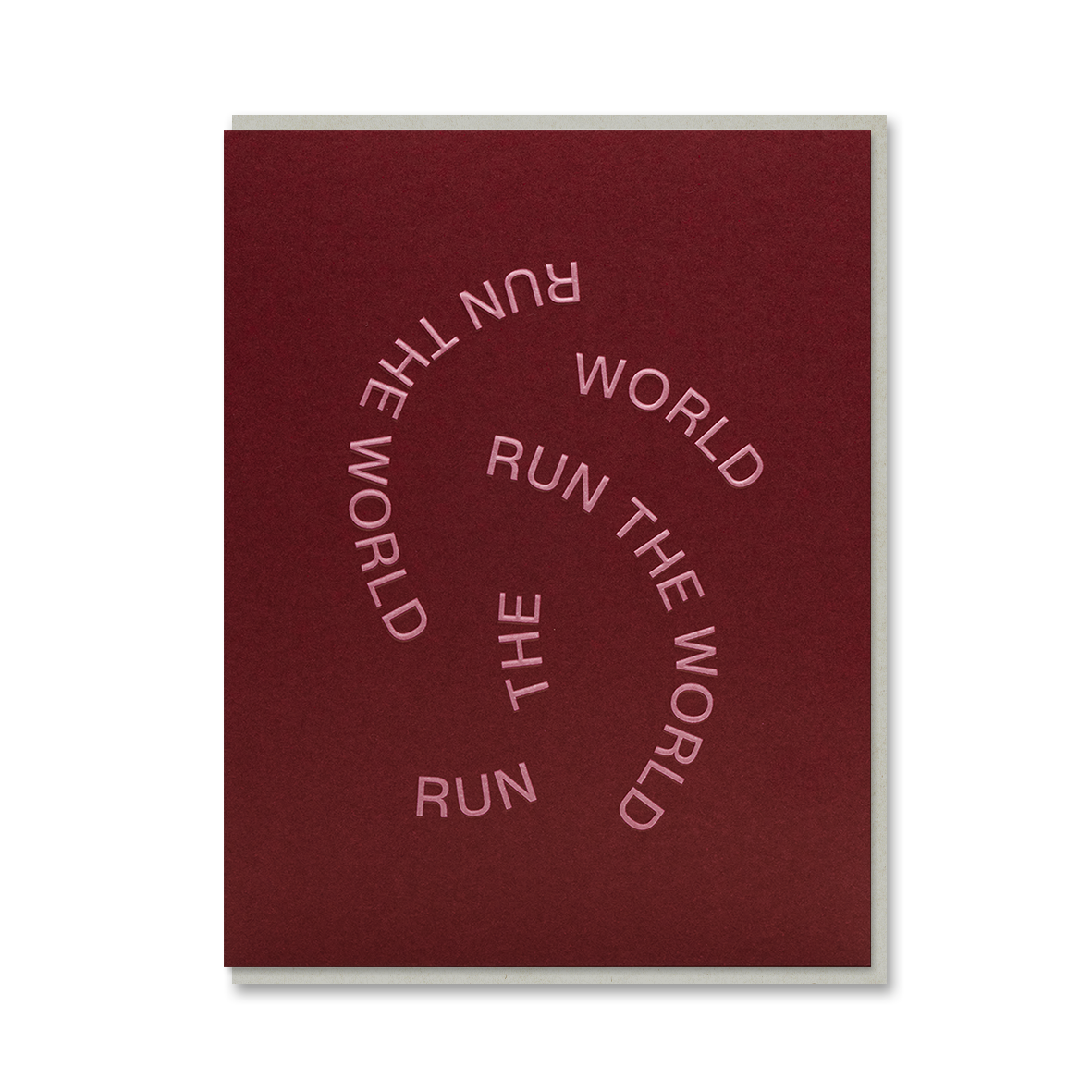 RUN THE WORLD