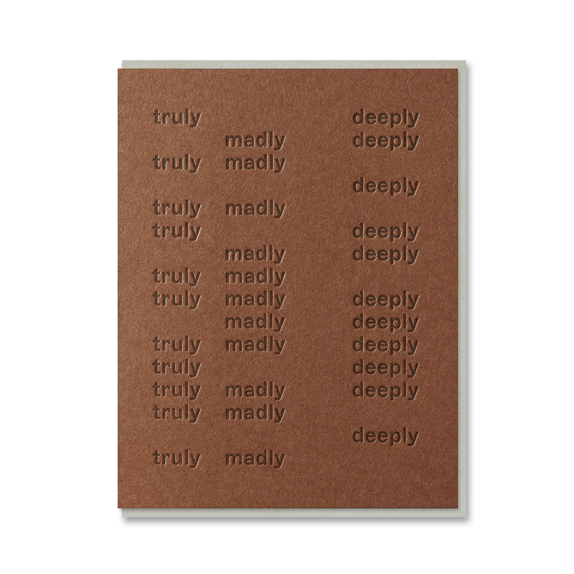TRULY MADLY DEEPLY