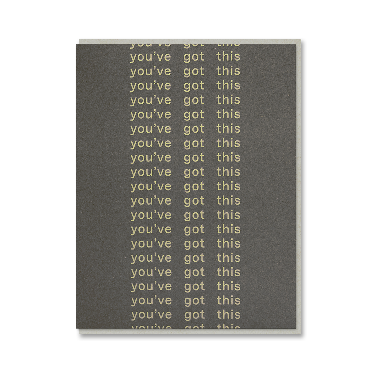 YOU'VE GOT THIS