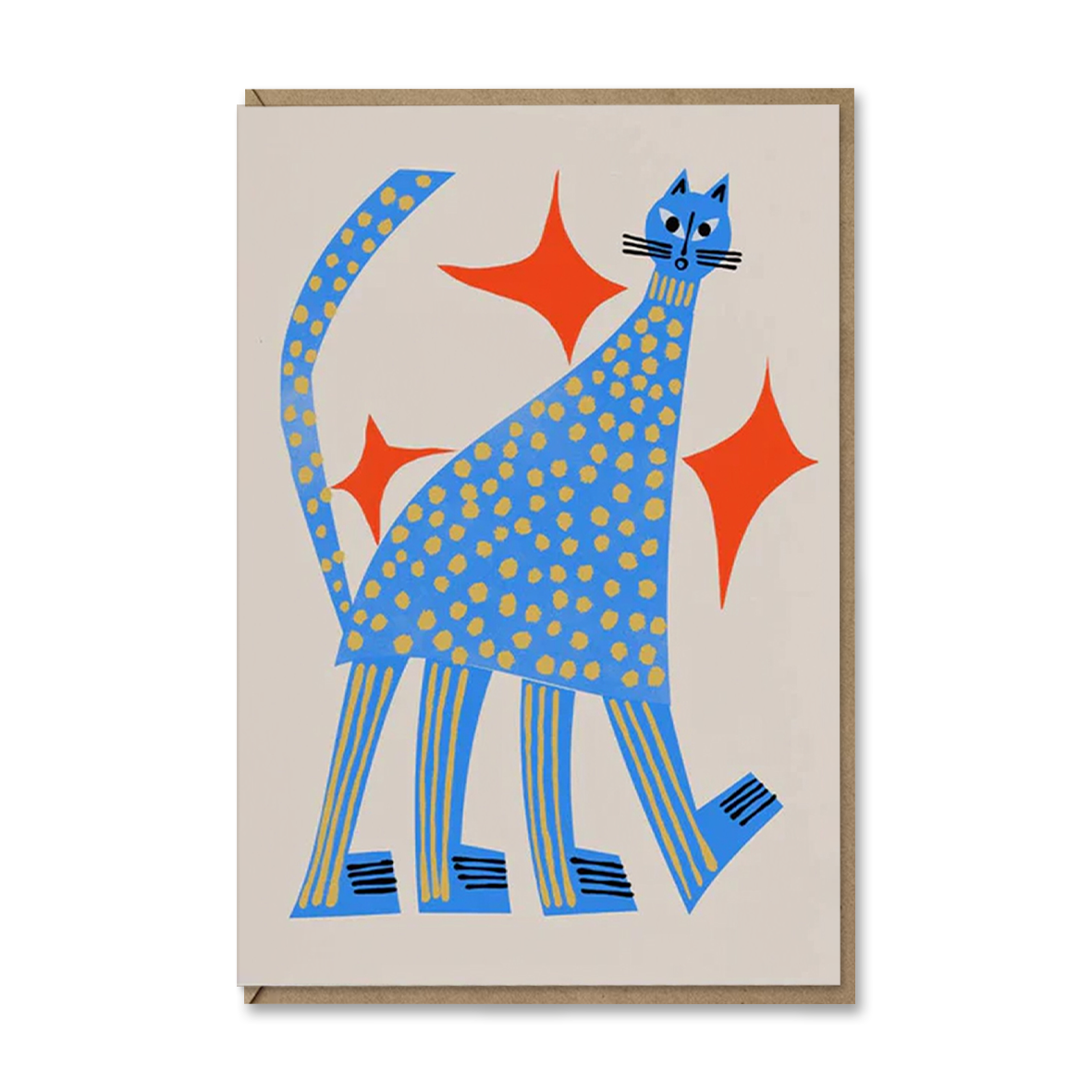 TALL BLUE CAT
