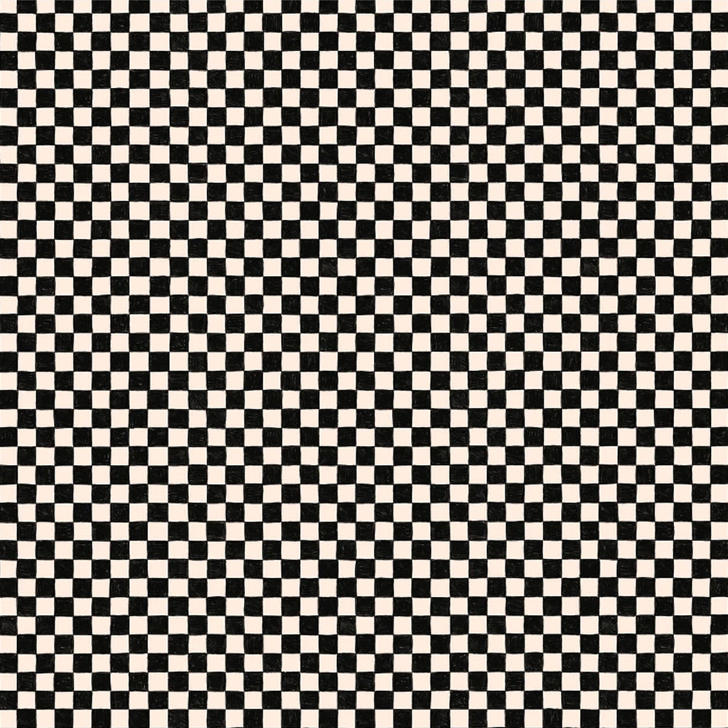 BLACK CHECKER TISSUE PAPER