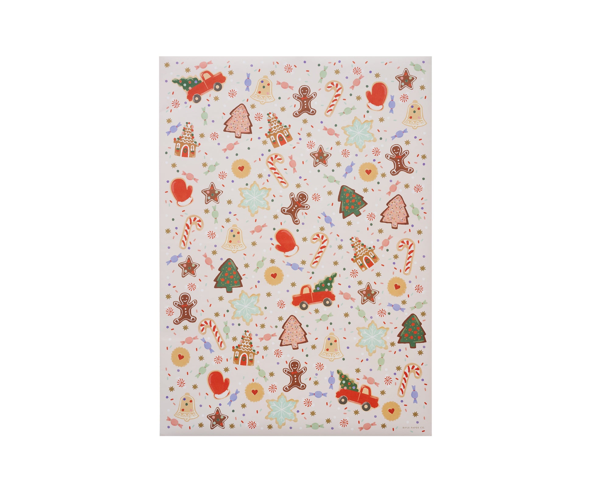 CHRISTMAS COOKIES WRAP SHEET