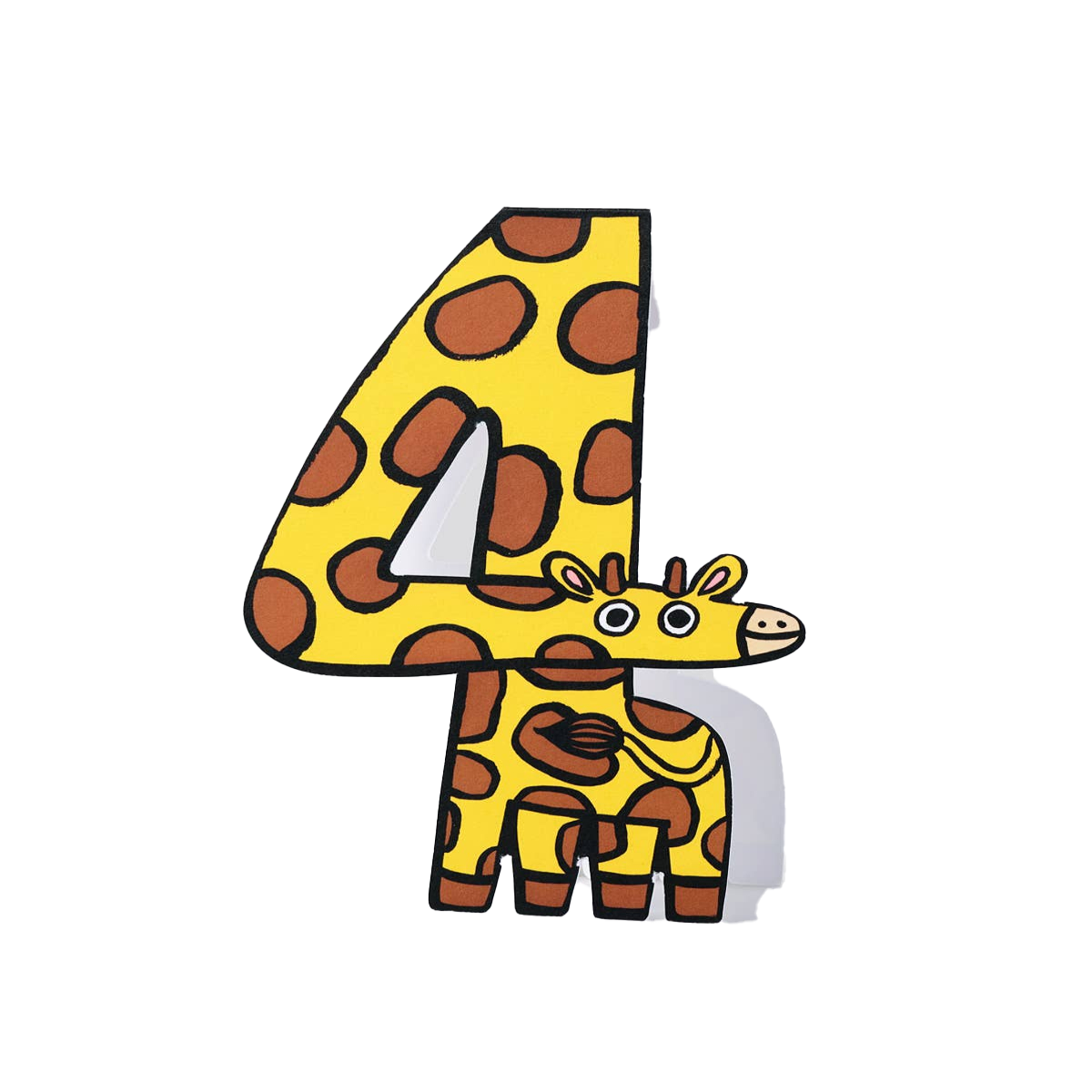 GIRAFFE 4th BIRTHDAY