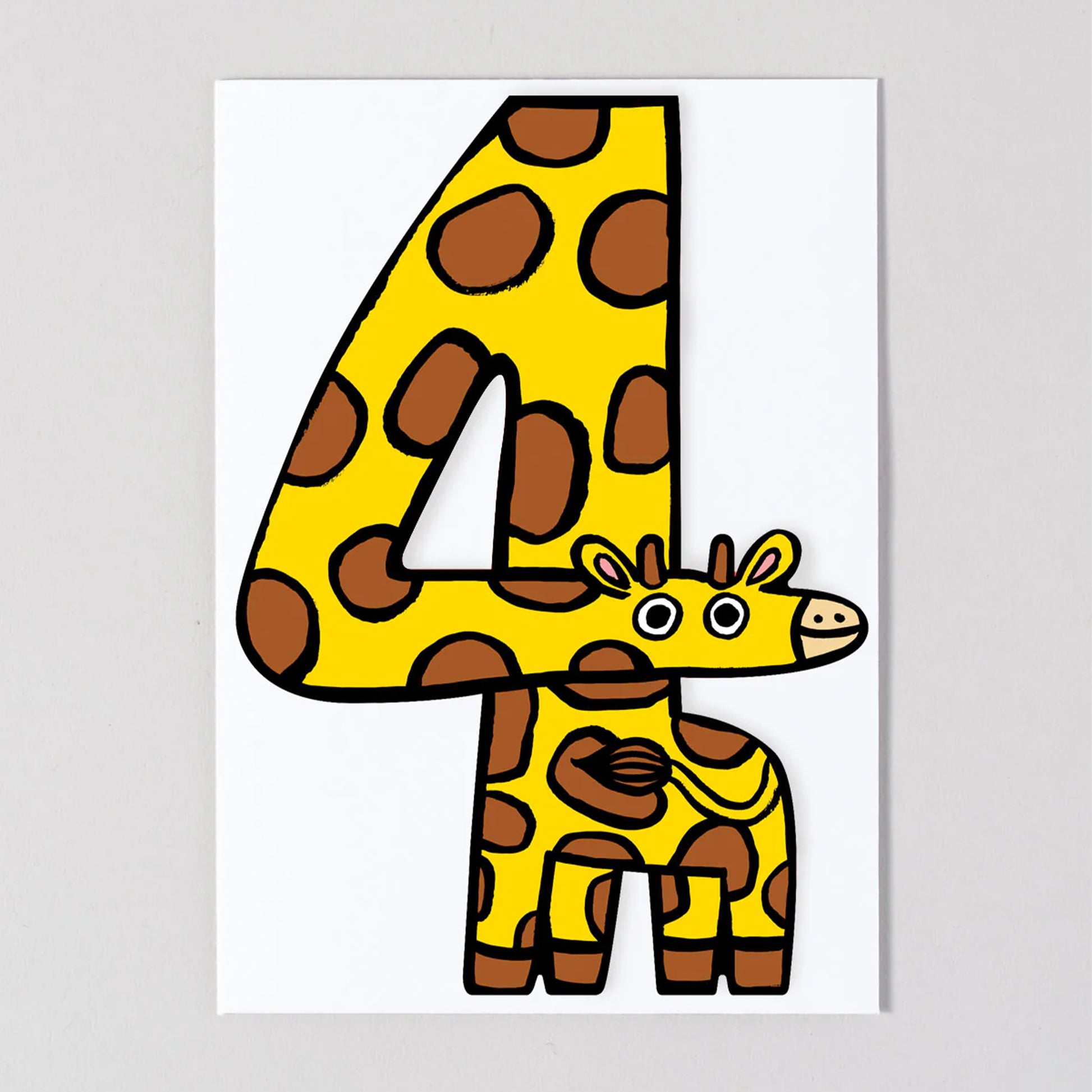 GIRAFFE 4th BIRTHDAY