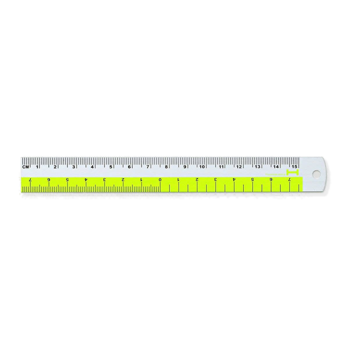HIGHTIDE ALUMINIUM RULER: YELLOW