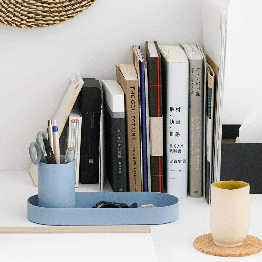 HIGHTIDE STEEL DESK ORGANISER: LIGHT BLUE
