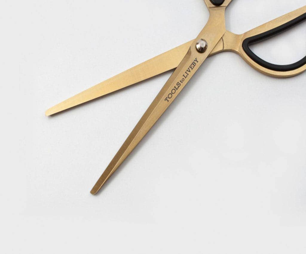 TOOLS TO LIVEBY SCISSORS: GOLD