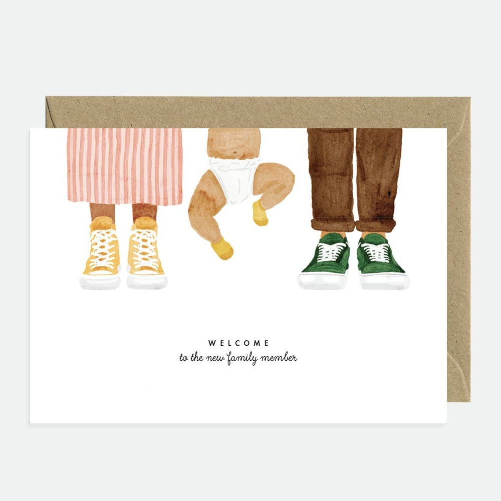 WELCOME BABY FAMILY MEMBER