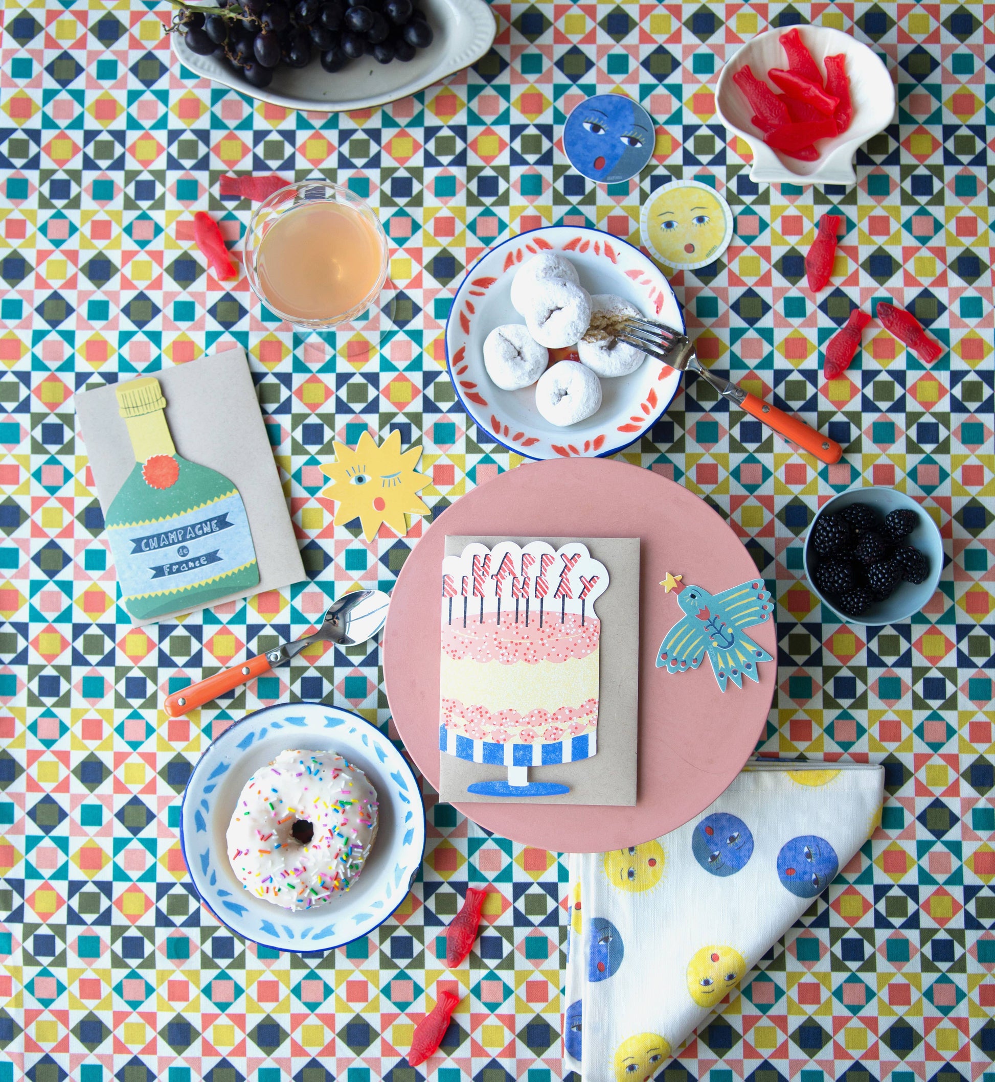 HAPPY BIRTHDAY CAKE DIE-CUT