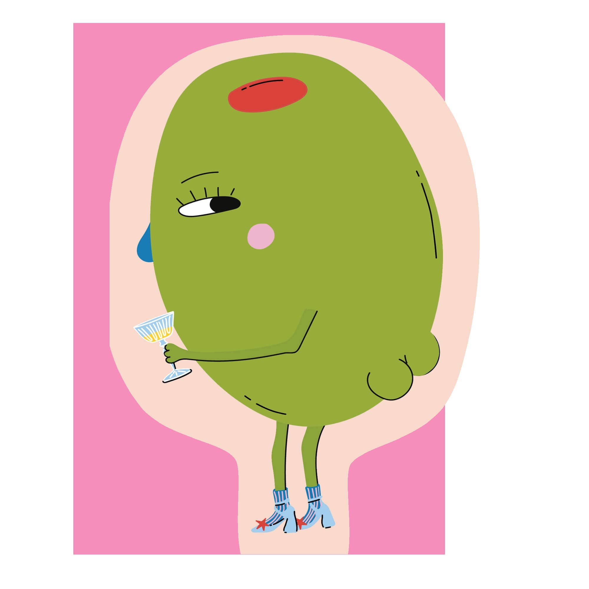 HEY OLIVE! DIE CUT
