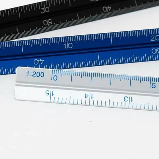 BLUE HIGHTIDE DRAFTING SCALE