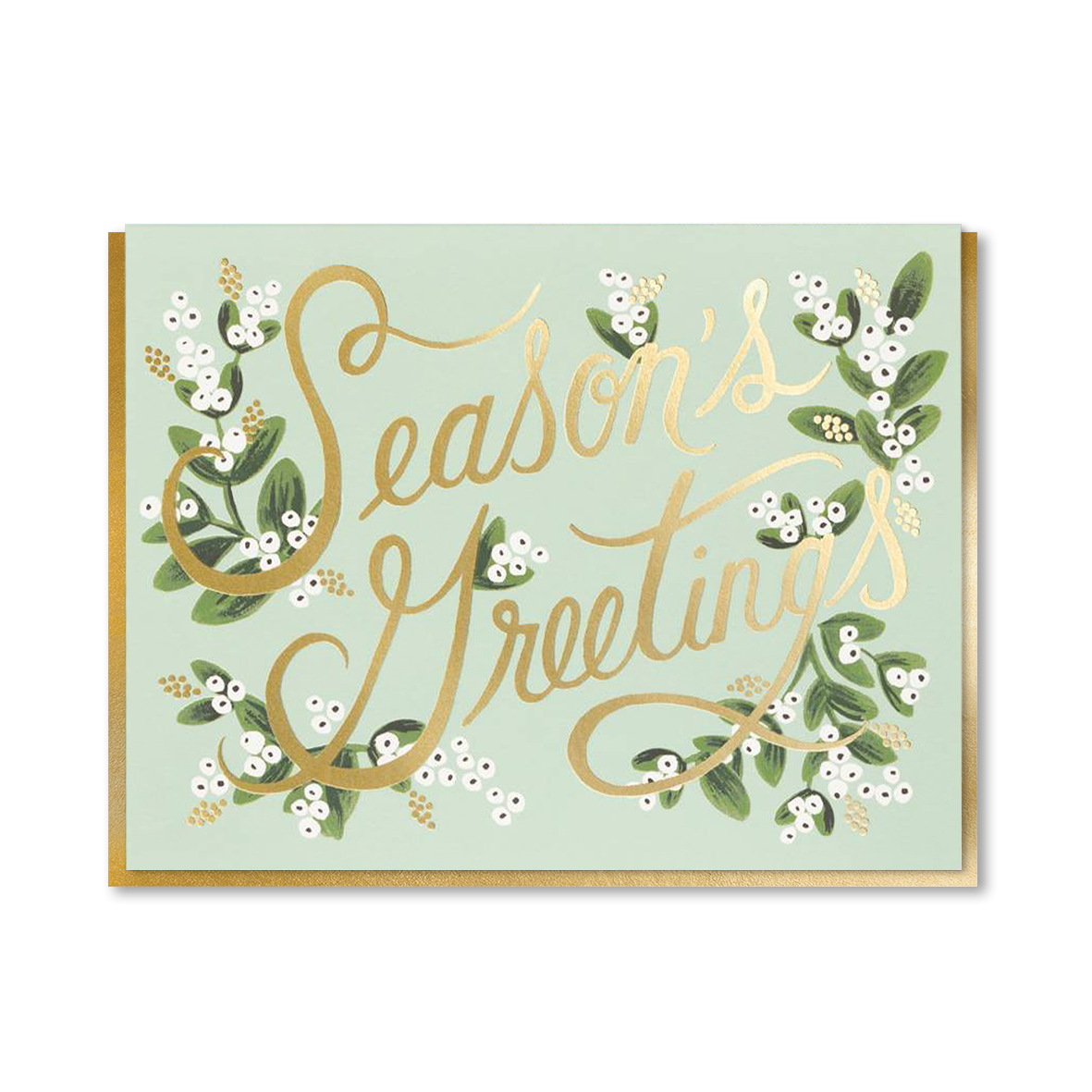 MISTLETOE SEASON'S GREETINGS